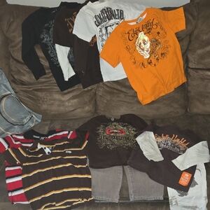 Ecko Unlimited Orange Short Sleeve Tee